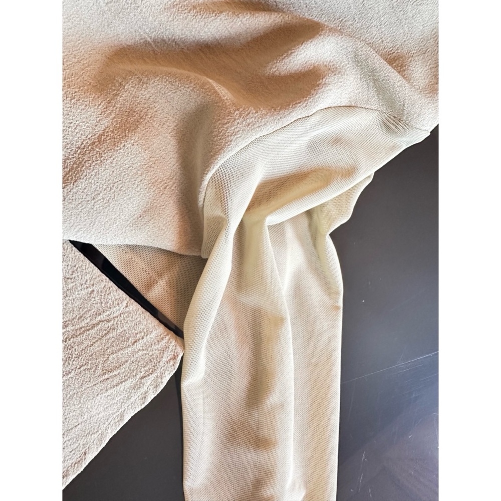 Zara Pistachio Green Asymmetrical Midi Dress, NWT, L* - Picture 10 of 16